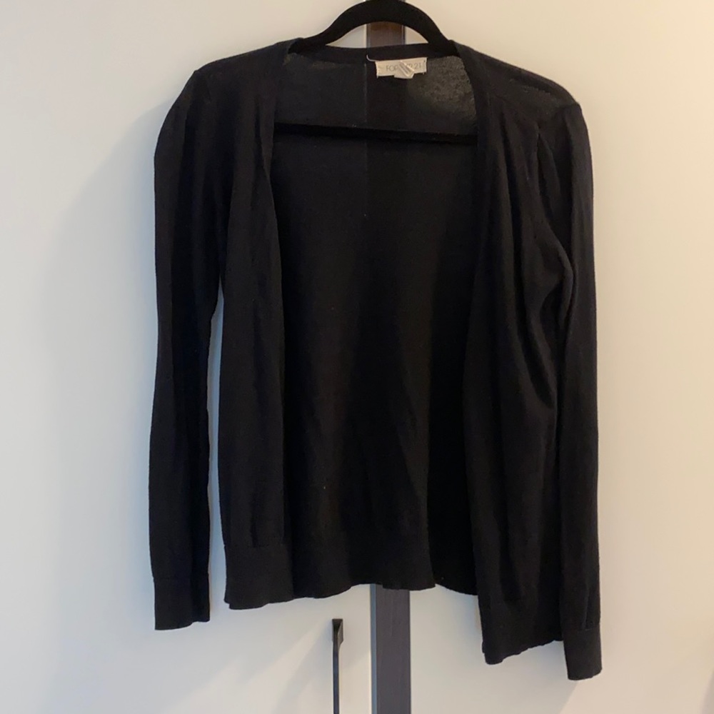 Forever 21 Black Cardigan